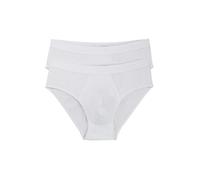 sloggi men, 24/7 Midi 2p, Slip Hombre, Blanco (White), 7