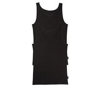 sloggi men , 24/7 SH 02 Vest 2P, camiseta sin mangas, Hombre, Negro (Black), 6