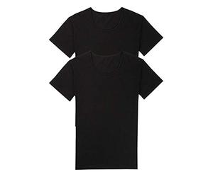 sloggi men , 24/7 SH 03 O-Neck 2P, camiseta sin mangas, Hombre, Negro (Black), 4