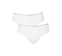 sloggi men , Basic Midi 2P, Slip, Hombre, Blanco (White), 4
