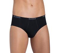 Sloggi Slip Basic Midi 2P para hombre negro 4