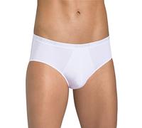 sloggi men Basic Midi, Slips Hombre, Blanco (White), 6