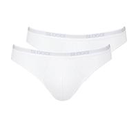 sloggi men, Basic Mini 2p, Slip Hombre, Blanco (White), 7