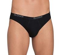 sloggi Men's sloggi Men Basic Mini Briefs, Black, 4