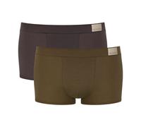 sloggi Men's sloggi Men Go Natural Hipster C2P Briefs, Brown - Dark Combination, S