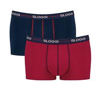 SLOGGI Lote de 2 bóxers Start. Color Azul Marino + Rojo