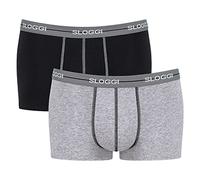 sloggi Men's sloggi Men Start Hipster C2P Box Briefs, Grey Combination, 8