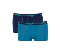 Sloggi Calzoncillo boxer Men Start - Pack de 2 - Azul / Navy / Verde - Talla M-L