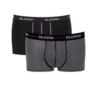 sloggi Men's sloggi Men Start Hipster C2P Box Briefs, Red - Dark Combination, 7