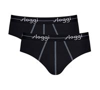 sloggi Men's sloggi Men Start Midi C2P Box Briefs, Black, 4