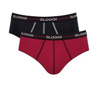 sloggi Men's sloggi Men Start Midi C2P Box Briefs, Blue - Dark Combination, 5