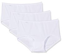 sloggi Mujer 24/7 Microfibre H Midi C3P, Blanco, 48