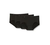 sloggi Mujer 24/7 Microfibre Midi C3P, Negro, 46