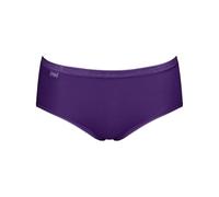 Lote de 3 braguitas midi basic + 1 gratis Mujer Talla 40. Color Violeta