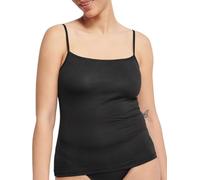 sloggi Mujer Ever Ease Spaghetti Shirt, Negro, L