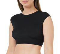 sloggi Mujer Go Allround Crop Top, Negro, Talla única