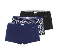 sloggi Mujer Go Crush Short C3P, Blue - Dark Combination