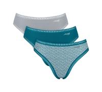 Sloggi Mujer Slips , 3er Paquete - Ir Crush Alto Pierna C3P, Ropa,Stretch-Baum
