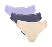 Sloggi Mujer Slips , 3er Paquete - Ir Crush Alto Pierna C3P, Ropa,Stretch-Baum