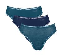 Sloggi Mujer Slips , 3er Paquete - Ir Crush Alto Pierna C3P, Ropa,Stretch-Baum