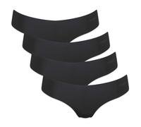 Sloggi Mujer Tanga,4er Paquete - Cero Microfibra 2.0 String Caderas Microfibra