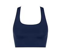 sloggi Mujer Zero Feel 2.0 Racer Top, Navy Blue, L