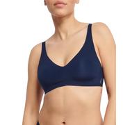 Sloggi Mujer Zero Feel 2.0 Soft Bra, Navy Blue, L