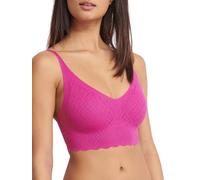 sloggi Mujer Zero Feel Bliss Bralette, Plum Fusion, XS