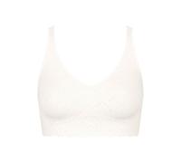 sloggi Mujer Zero Feel Bliss Bralette, Silk White, M