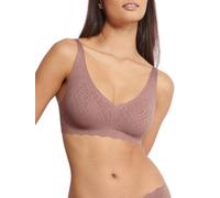 sloggi Mujer Zero Feel Bliss Soft Bra, Cacao, L
