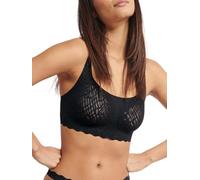 sloggi Mujer Zero Feel Bliss Top, Negro, L