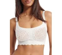 sloggi Mujer Zero Feel Bliss Top, Silk White, M