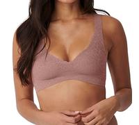 sloggi Mujer Zero Feel Lace 2.0 Bralette, Cacao, L