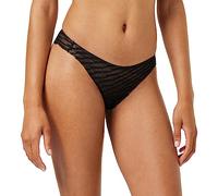 sloggi Mujer Zero Lacy H Tiny Tanga, Negro, M
