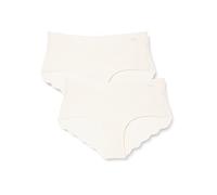 sloggi Mujer Zero Microfibre 2.0 H Short 2P, Angora, XS