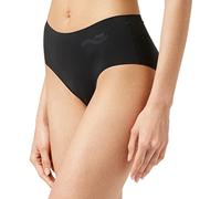 sloggi Mujer Zero One Midi, Negro, S