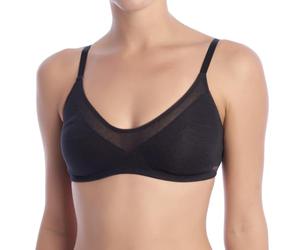 sloggi OXYGENE Infinite T-Shirt Bra, Sujetador sin Aros, Mujer, Negro (Black), S