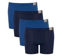 Sloggi Pantalones Cortos Hombre, 4er Paquete - Ir Natural C4P, Boxer, Algodón St
