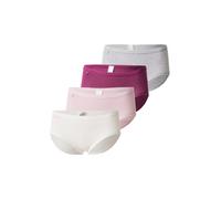 SLOGGI Panti 'Basic+' gris moteado / rosa / rosa oscuro / blanco natural XL gris moteado / rosa / rosa oscuro / blanco natural