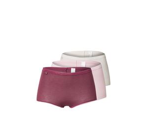 SLOGGI Panti 'Basic+' kitt / rosé / burdeos XXXL EUR