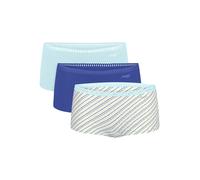 SLOGGI Panti 'GO Crush' crema / turquesa / azul oscuro XXL crema / turquesa / azul oscuro