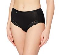 Sloggi Romance Maxi, Slip para Mujer, Negro (Black), 42