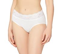 sloggi Romance Midi, Slip, Mujer, Blanco (White), 36