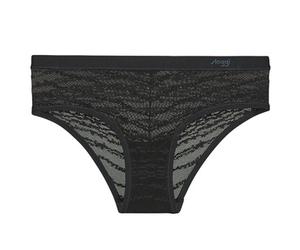 Sloggi Shorty / Boxer FREE Evolve Hipster Lace in Negro T1