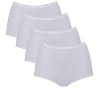 Sloggi Slipi Basic + Maxi 2P - Slipi para mujer 4 x blanco 46