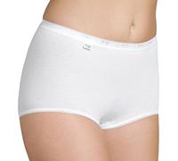 Sloggi Slipi Basic + Maxi 2P - Slipi para mujer 4 x blanco 48
