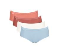 Sloggi Sloggi Basic+ Midi C4p Calzoncillos Mujer (Pack de 4)
