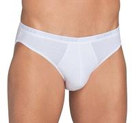 sloggi men, Basic Mini 2p, Slip Hombre, Blanco (White), 8
