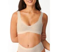 Sloggi Sloggi - Sujetador bralette encaje sin aro. Crema Talla 85