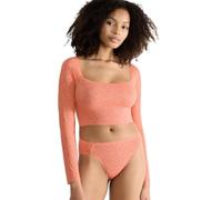 Sloggi Sloggi Zero Feel Bliss Top Long SLE - Camiseta Interior para Mujer (1 Unidad), Lovely Apricot, M